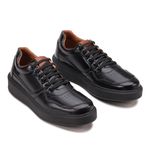 Sapatênis Masculino com Elástico Franshoes Full All Black