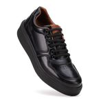 Sapatênis Masculino com Elástico Franshoes Full All Black