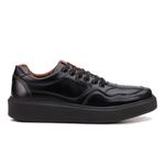 Sapatênis Masculino com Elástico Franshoes Full All Black