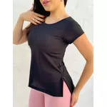 Camiseta Manga Curta Kelly - Preto - Use Lari Move