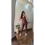 Conjunto Calça Daniela - Marrom - Use Lari Move