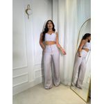 CONJUNTO - PEROLA CINZA