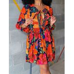 VESTIDO ESMERALDA LARANJA