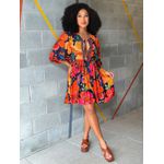 VESTIDO ESMERALDA LARANJA