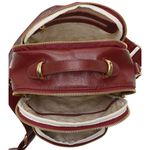 Bolsas feminina em Couro Eleah BF-3002 cor vinho