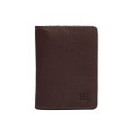 Carteira masculina em couro legitimo na cor cafe