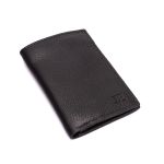 Carteira masculina em couro legitimo na cor preta