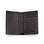 Carteira masculina em couro legitimo na cor preta