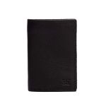 Carteira masculina em couro legitimo na cor preta