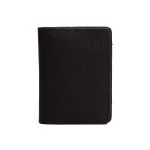 Porta cartão masculino em couro legitimo na cor preto