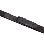 Kit Sneaker Dario Preto + Cinto Casual Masculino Semi Elástico preto