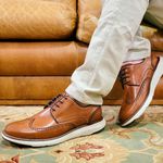 Sapato Masculino Inglês Giorgio Conhaque