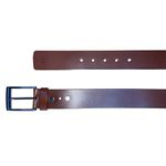 Kit Sapato Masculino Loafer Gianni Conhaque + Cinto Casual Masculino Couro Soleta Conhaque + Chaveiro Couro Conhaque