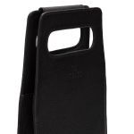 Porta vinhos em couro legitimo na cor preta