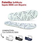 Palmilha Reposição para Sapato Social com Biqueira BB66 Soft Works
