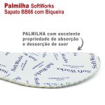 Palmilha Reposição para Sapato Social com Biqueira BB66 Soft Works