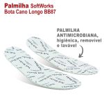 Palmilha Reposição para Bota Cano Longo BB87 Soft Works