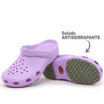 Babuche Antiderrapante Ameixa BB31 Soft Works EPI Sapato de Segurança