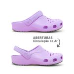 Babuche Antiderrapante Ameixa BB31 Soft Works EPI Sapato de Segurança