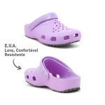Babuche Antiderrapante Ameixa BB31 Soft Works EPI Sapato de Segurança