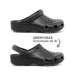 Babuche Antiderrapante Preto BB31 Soft Works EPI Sapato de Segurança