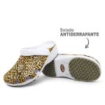 Babuche Antiderrapante Branco BB32 Soft Works Estampa 14