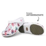 Babuche Antiderrapante Branco BB32 Soft Works Estampa 27