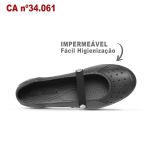 Sapatilha Preta Soft Works BB50 Sapato de Segurança EPI 