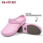 Babuche Antiderrapante Rosa BB60 Soft Works EPI Sapato de Segurança