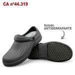 Sapato tipo Tamanco BB61 Preto Soft Works EPI Sapato de Segurança Antiderrapante