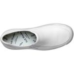 Sapato Social Antiderrapante com Bico de Composite Branco BB66 EPI Soft Works Sapato de Segurança