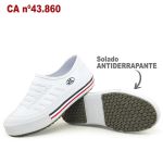 Sapatênis Antiderrapante Branco1 BB81 Softworks EPI Sapato de Segurança