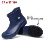 Bota Antiderrapante Cano Curto Marinho BB85 Soft Works Epi Bota De Segurança 