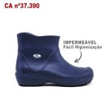 Bota Antiderrapante Cano Curto Marinho BB85 Soft Works Epi Bota De Segurança 