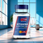 Vitamina D3 + K2 - 60 cápsulas