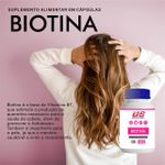 BIOTINA 500MG 60 CAPSULAS