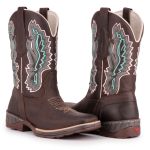 Bota Texana Masculina Bico Quadrado - Crazy Horse Café/Crazy Horse Café