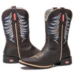 Bota Texana Masculina Bico Quadrado - Crazy Horse Café/Crazy Horse Café