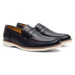 Sapato Masculino Loafer Blue 