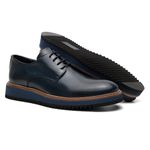 Sapato Masculino Oxford United Kingdom Blue
