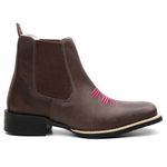 Bota Texana Cano Curto Fóssil Café
