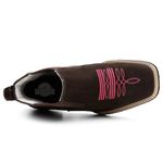Bota Texana Cano Curto Fóssil Marrom