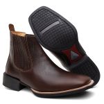 BOTA TURUNA CANO CURTO MAMUTI BROWN ANATOMIC