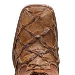 Bota Texana Masculina Pirarucu CAMEL
