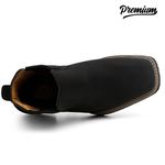 BOTA TEXANA TURUNA CRAZY HORSE PRETO