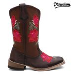 Bota Texana Feminina Floral