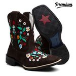 Bota Texana Feminina Charm Floral