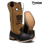 Bota Texana Masculina Turuna United States Rodeo