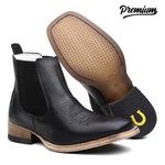 BOTA TEXANA TURUNA LÁTEGO PRETO 