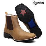 Bota Texana Cano Curto Avelã Premium